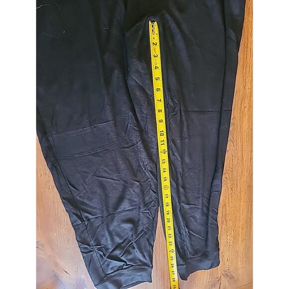 Ideology Women's Joggers 3X Sweatpants Lightweight Black Pockets Drawstring New - Picture 7 of 9